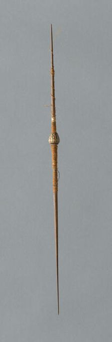 Wooden Spindle, Peru, 1000/1476. Creator: Unknown