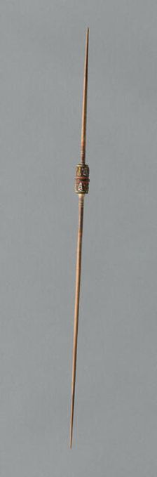 Wooden Spindle, Peru, 1000/1476. Creator: Unknown