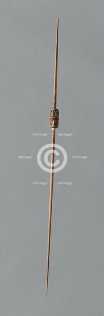 Wooden Spindle, Peru, 1000/1476. Creator: Unknown.