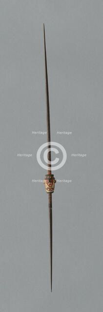 Wooden Spindle, Peru, 1000/1476. Creator: Unknown.