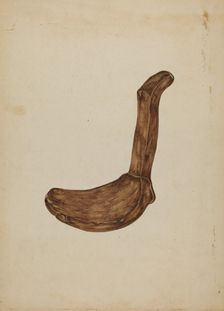 Wooden Spoon, 1935/1942. Creator: Unknown