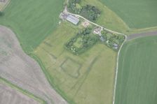 Woodhall Hall moated site, Lincolnshire, 2015