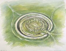 Woodhenge, c25th century BC, (c1990-2010). Artist: Mike Seaforth