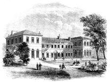 Woodhouse-Grove School, near Leeds, for the education of the sons of Methodist Ministers, 1862. Creator: Unknown