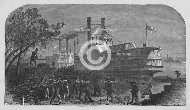 'Wooding Up', 1883. Artist: Unknown.