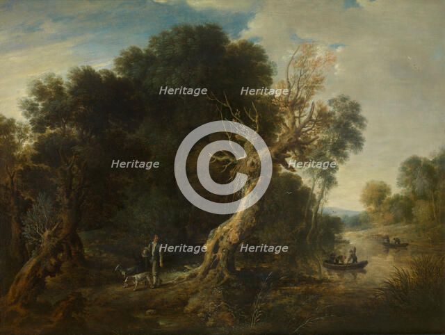 Woodland, 1689. Creator: Bonaventura Peeters.