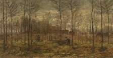 Woodland, c1870-1897. Creator: Gustave Den Duyts