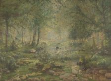Woodland near Bertogne, late 19th-early 20th century. Creator: Adriaan Joseph Heymans