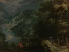 Woodland Scene, 1622. Creator: Frederik van Valckenborch