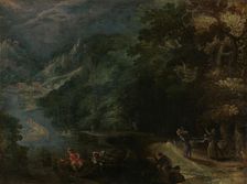 Woodland Scene, 1622. Creator: Frederik van Valckenborch