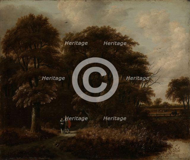 Woodland Scene, probably 1660s. Creator: Gillis Rombouts.