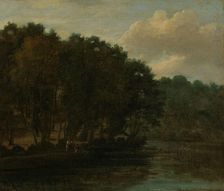 Woodland Scene, probably 17th century. Creator: Unknown