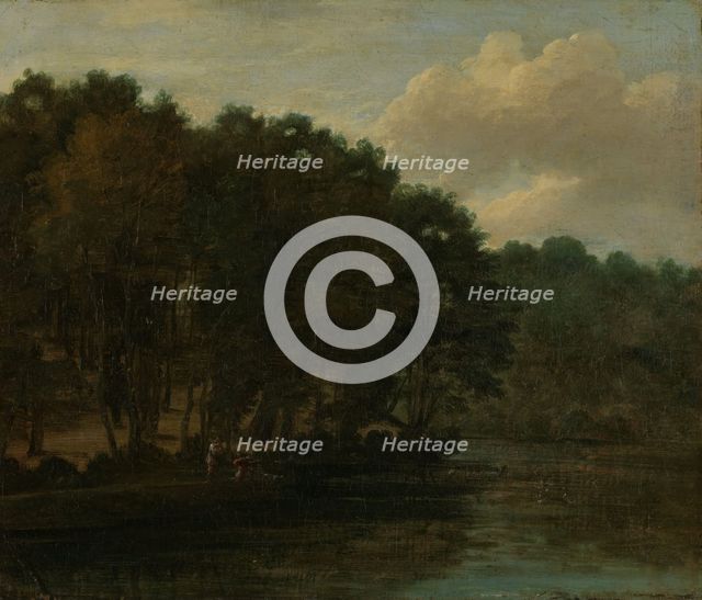 Woodland Scene, probably 17th century. Creator: Unknown.