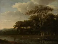 Woodland Scene, probably approx. 1650. Creator: Johan Lagoor