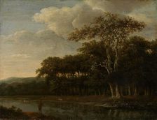 Woodland Scene, probably approx. 1650. Creator: Johan Lagoor