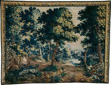 Woodland with a Pond, Flanders, 1660/70. Creator: Unknown