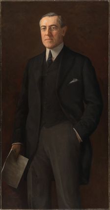 Woodrow Wilson, 1919. Creator: Harriet Anderson Stubbs Murphy