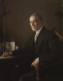 Woodrow Wilson, 1920-1921. Creator: Edmund Charles Tarbell