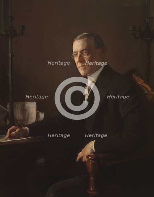 Woodrow Wilson, 1920-1921. Creator: Edmund Charles Tarbell.