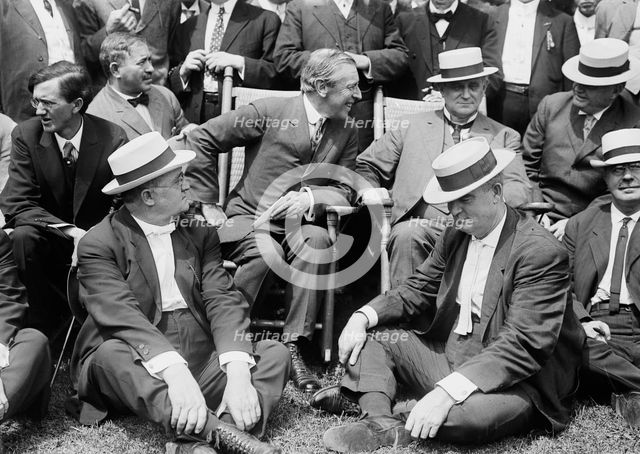 Woodrow Wilson; Champ Clark, between c1910 and c1915. Creator: Bain News Service.