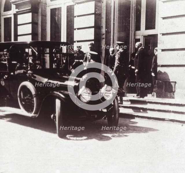 Woodrow Wilson and King Albert I, c1914-c1918. Artist: Unknown.