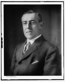 Woodrow Wilson, between 1900 and 1920. Creator: Harris & Ewing