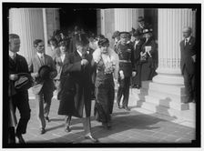 Woodrow Wilson, between 1915 and 1917. Creator: Harris & Ewing