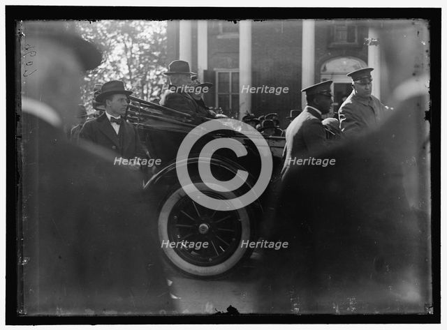 Woodrow Wilson, between 1916 and 1918. Creator: Harris & Ewing.