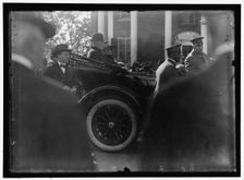 Woodrow Wilson, between 1916 and 1918. Creator: Harris & Ewing