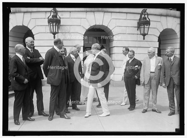 Woodrow Wilson, between 1910 and 1917. Creator: Harris & Ewing.