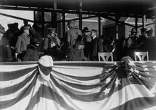 Woodrow Wilson, Fort Myer Officers Training School, 1917. Creator: Harris & Ewing
