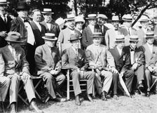 Woodrow Wilson, Norman E. Mack, between c1910 and c1915. Creator: Bain News Service