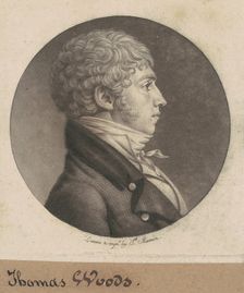 Woods, 1803. Creator: Charles Balthazar Julien Févret de Saint-Mémin