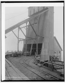 Woodward coal breakers, Kingston, Pa., shaft house, between 1890 and 1901. Creator: Unknown