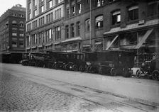 Woodward & Lothrop's Department Store, Washington, D.C. - Trucks, 1912. Creator: Unknown