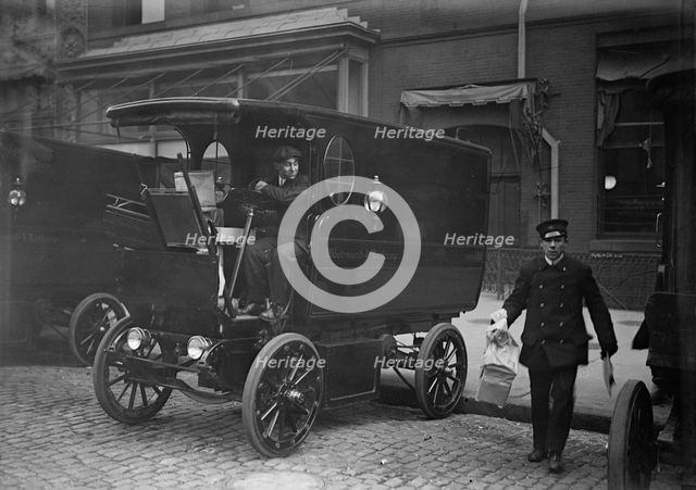 Woodward & Lothrop's Department Store, Washington, D.C. Trucks, 1912. Creator: Unknown.