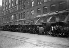 Woodward & Lothrop's Department Store, Washington, D.C. Trucks, 1912. Creator: Unknown