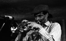 Woody Shaw, Bass Clef, London, October 1987. Artist: Brian O'Connor