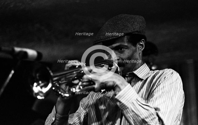 Woody Shaw, Bass Clef, London, October 1987.    Artist: Brian O'Connor.