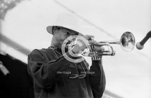 Woody Shaw, Pendly International Jazz Festival, July 1985. Artist: Brian O'Connor.
