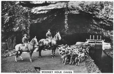 Wookey Hole caves, 1936