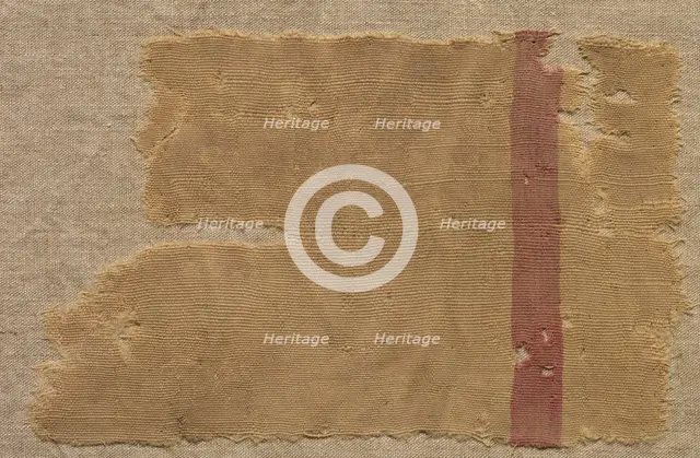 Wool Tapestry Fragment, 3rd century. Creator: Unknown.