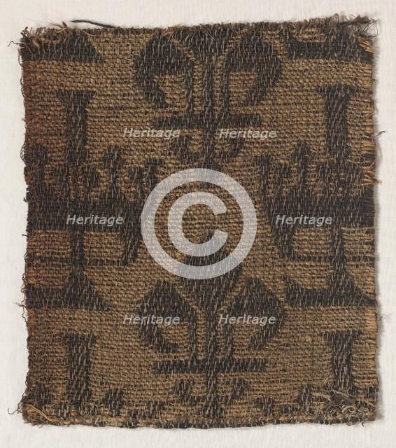 Wool Damask, 1600s - 1700s. Creator: Unknown.