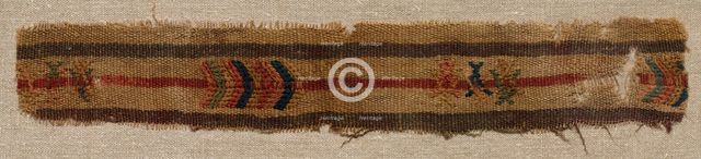Wool Embroidery, 700s - 800s. Creator: Unknown.