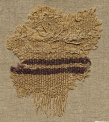 Wool Fragment, 3rd century. Creator: Unknown