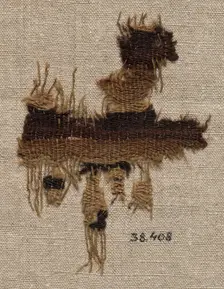 Wool Fragment, 3rd century. Creator: Unknown