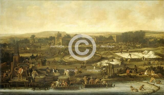 Wool Making, 1651. Creator: Pieter Molijn.