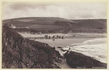 Woolacombe Sands, 1860/94. Creator: Francis Bedford