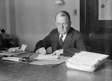 Woolley, Robert W., Commissioner, I.C.C.; Director of Mint; Director of Publicity, 1st Lib..., 1917. Creator: Harris & Ewing