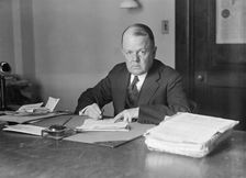 Woolley, Robert W., Commissioner, I.C.C.; Director of Mint; Director of Publicity, 1st Lib..., 1917. Creator: Harris & Ewing
